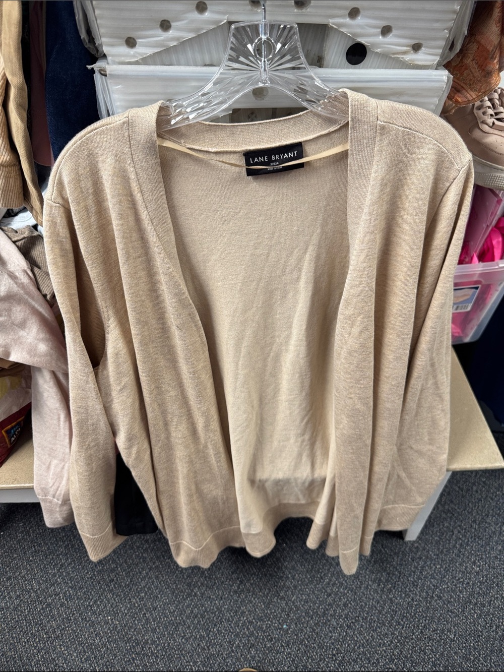 Lane Bryant cardigan 22/24 // 080406